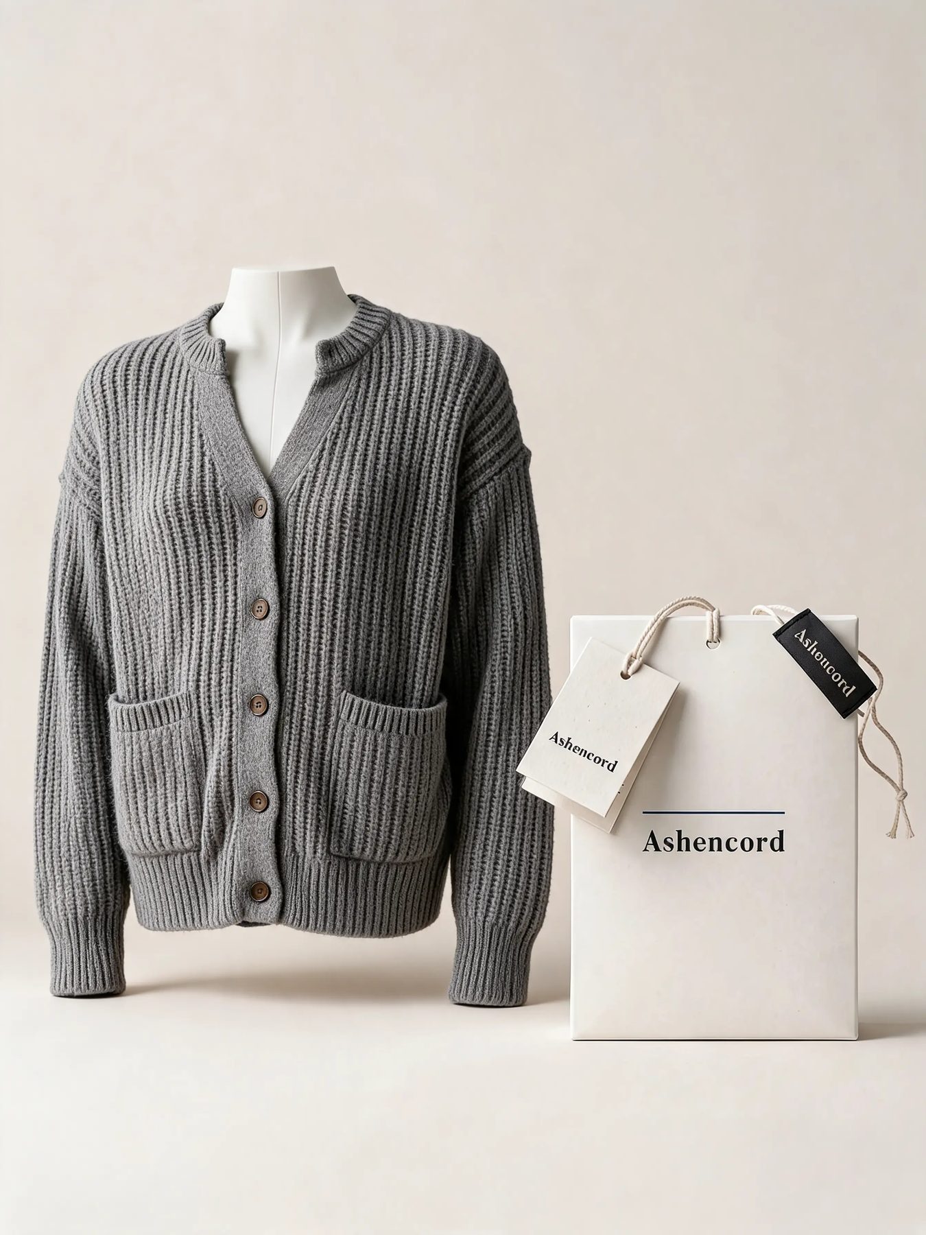 Fisherman Rib Cardigan